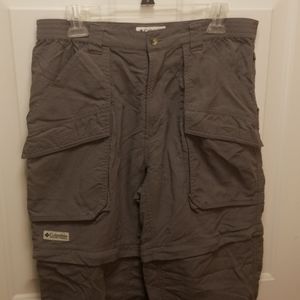Men's Columbia Pants - Zip Off